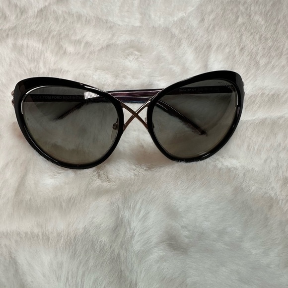 Tom Ford Purple and gold Sunglasses main image 4